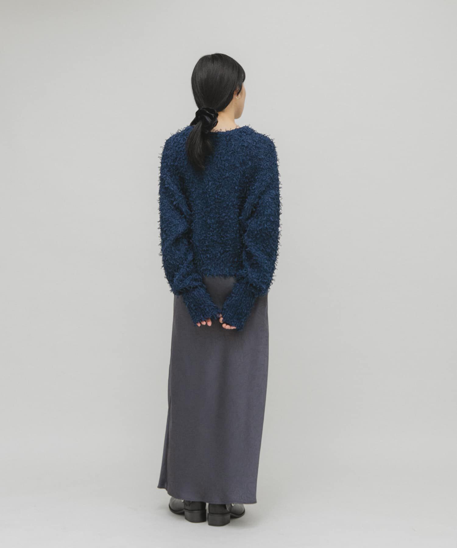  「チュールフリンジカーディガン」|ニット・セーター|