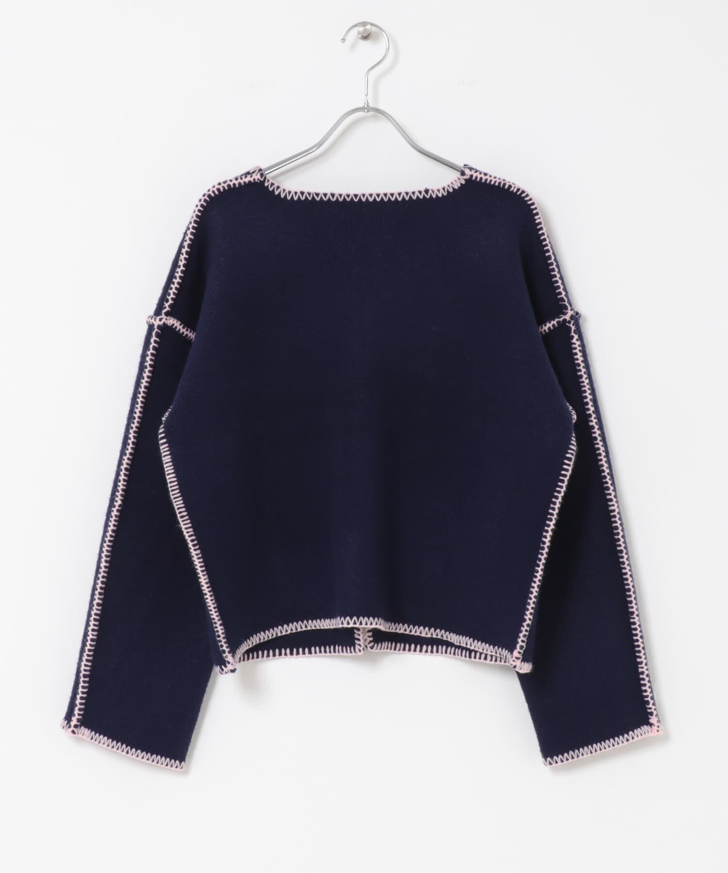  「『WEB/一部店舗限定』カラーハンドステッチ2WAYニット」|ニット・セーター|