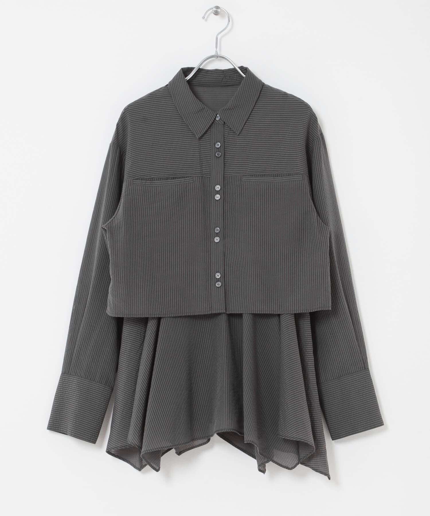  「イレヘムビスチェSETシャツ」|シャツ・ブラウス|