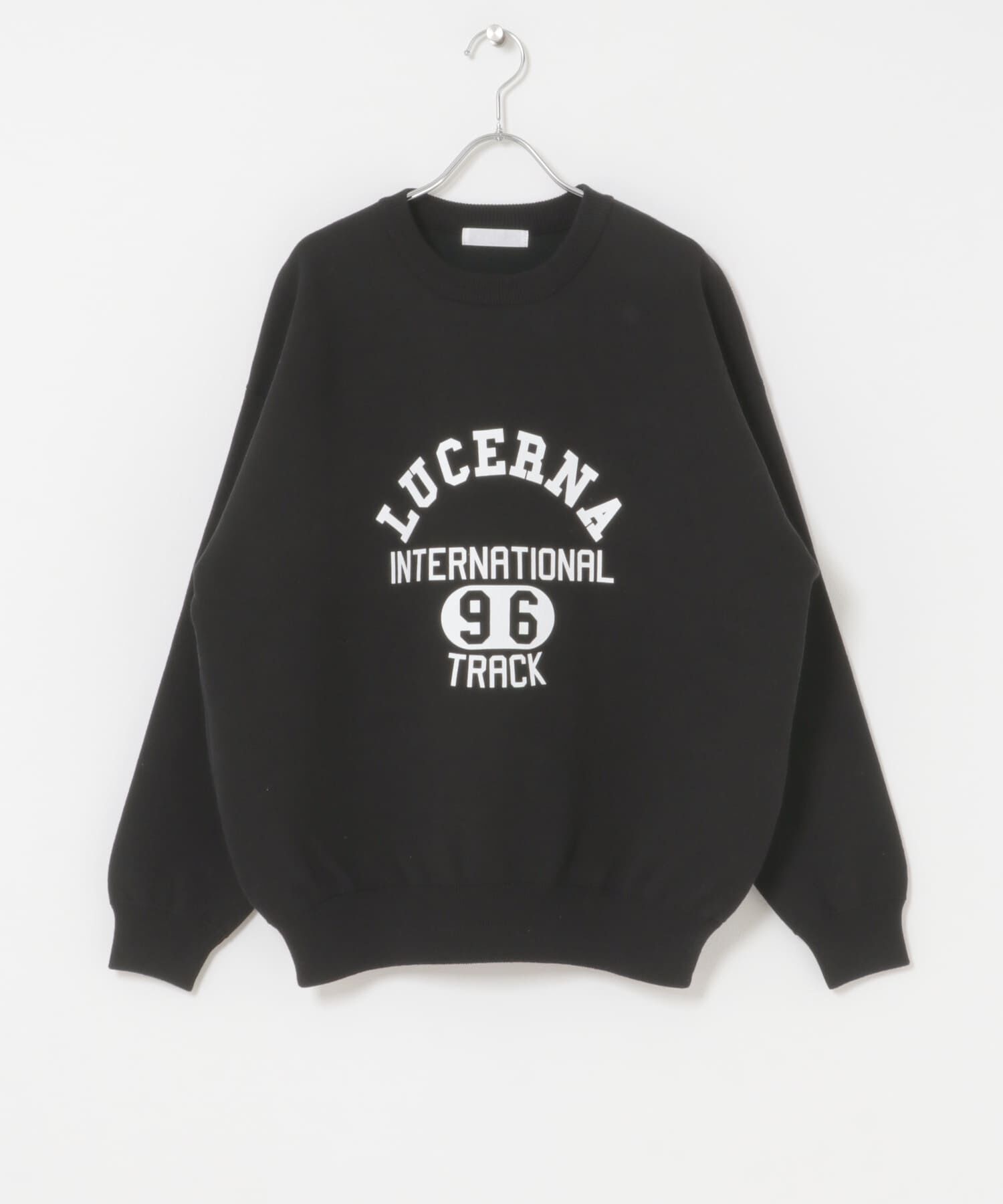 SENSE OF PLACE by URBAN RESEARCH「スウェットライクカレッジロゴニット」|ニット・セーター|