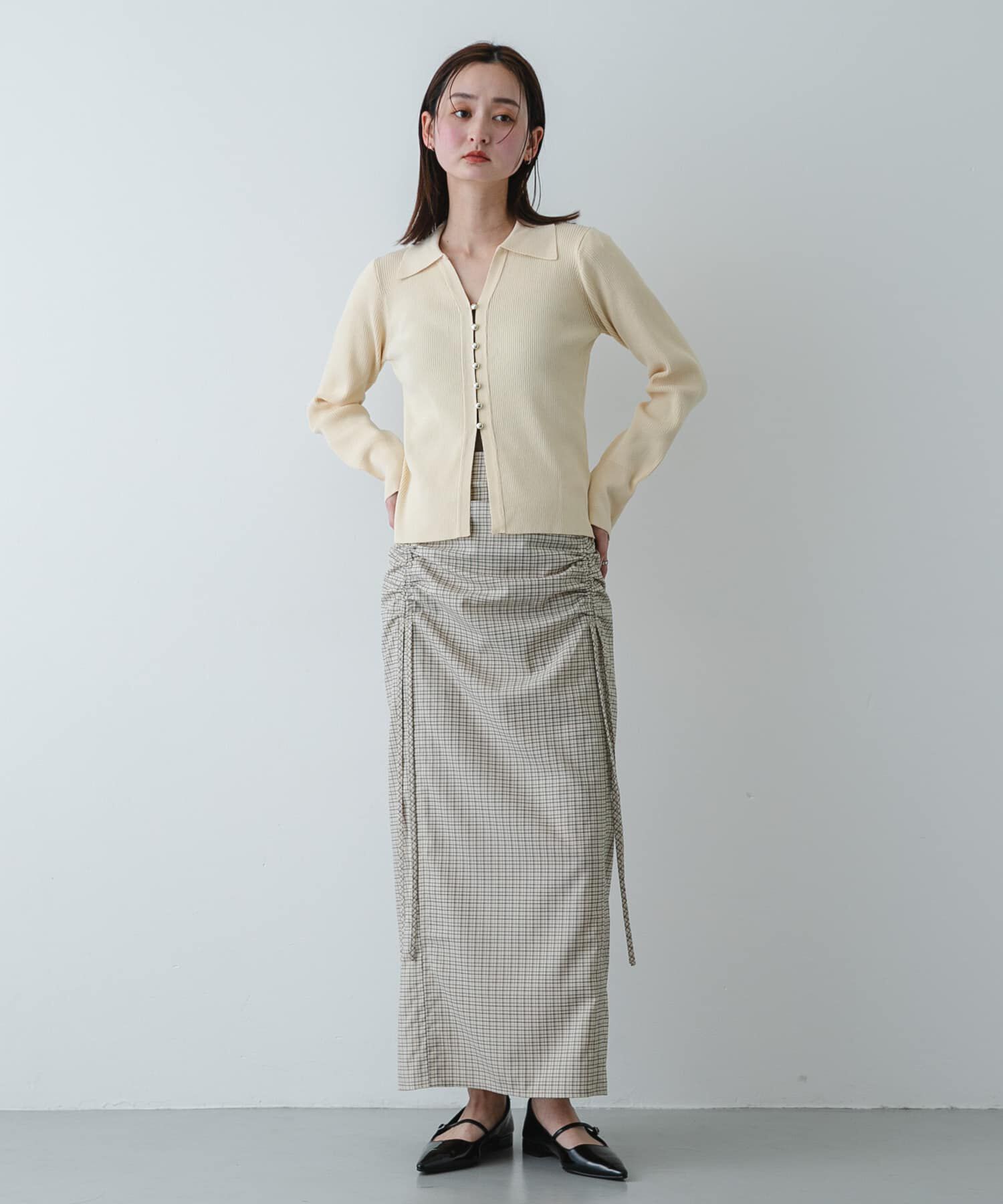 SENSE OF PLACE by URBAN RESEARCH「シャーリングスカート」|スカート|