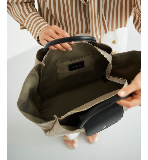 le.coeur blanc「フラップツキトート」|トートバッグ|