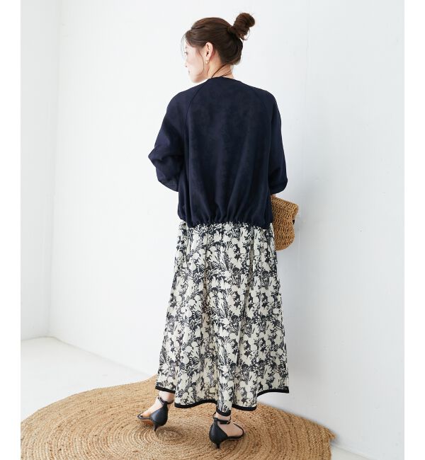 le.coeur blanc「《手洗い可能》フロントポケットメッシュブルゾン」|ブルゾン・スタジャン|