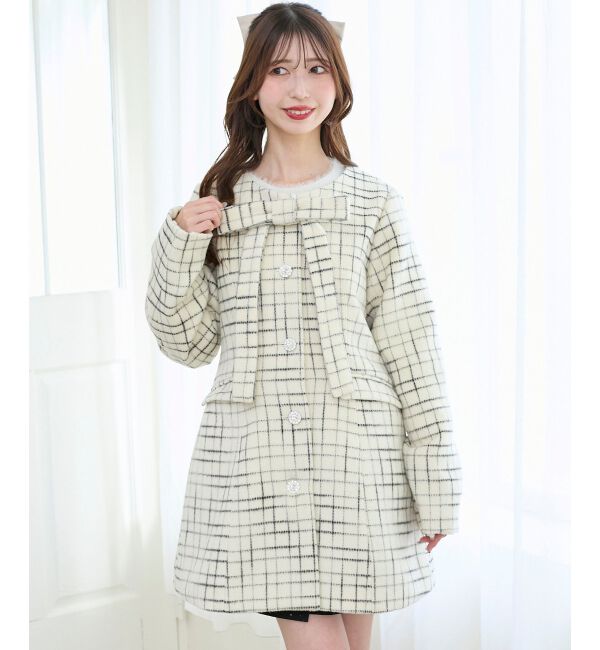  「マルチwayリボンミディコート」|その他|