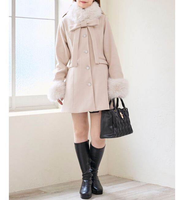  「マルチwayリボンミディコート」|その他|