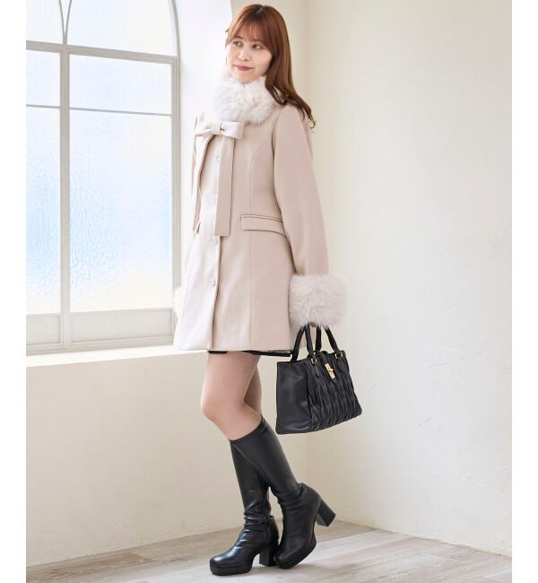  「マルチwayリボンミディコート」|その他|