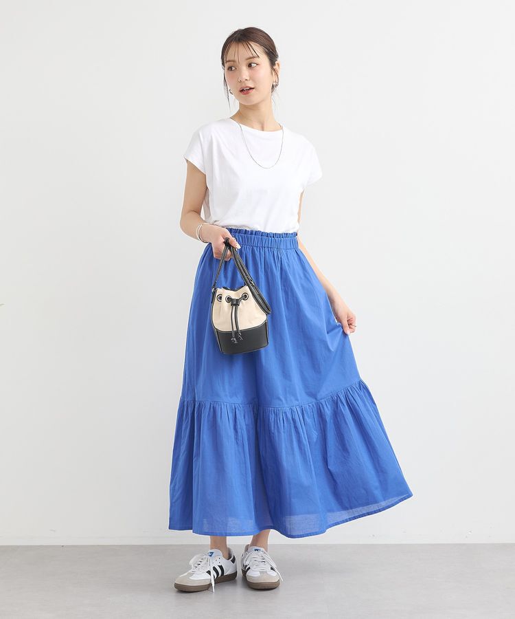 earth music&ecology「クリンクルスカート」|フレア|