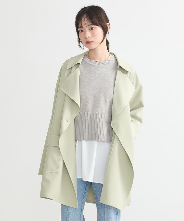 earth music&ecology「ニュアンスビックカラーコート」|その他|