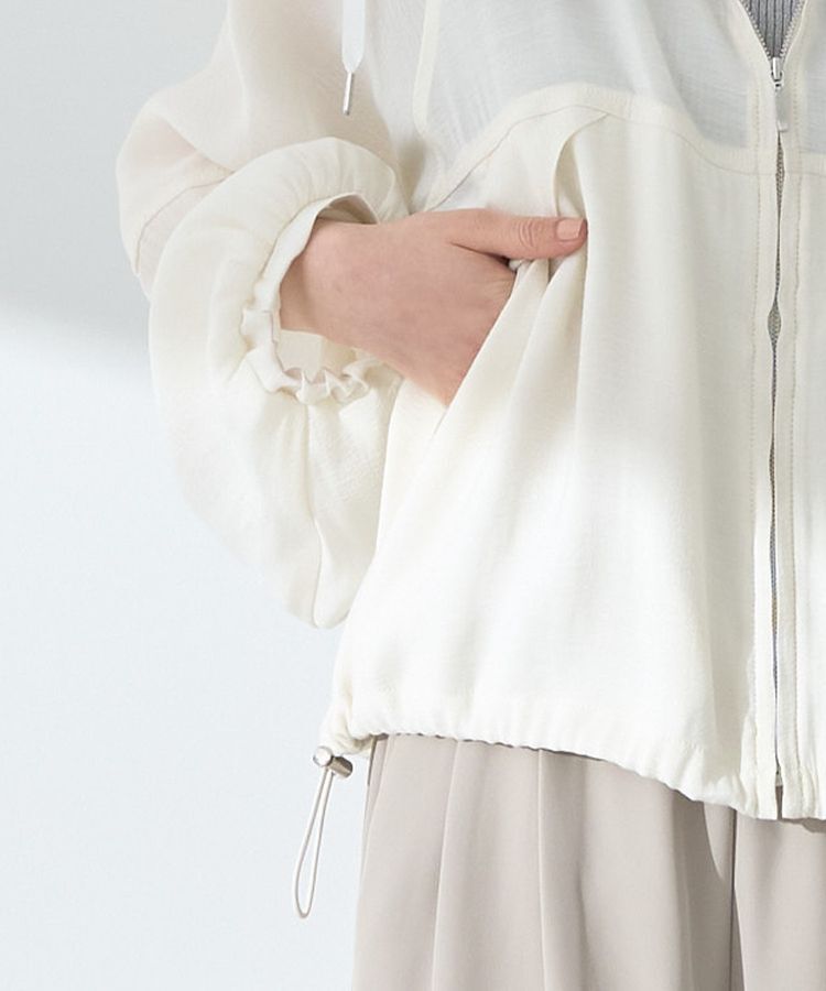 earth music&ecology「シアージップパーカー」|ブルゾン・スタジャン|