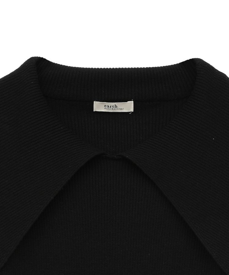 earth music&ecology「ビックカラーオフショルニットプルオーバー」|ニット・セーター|