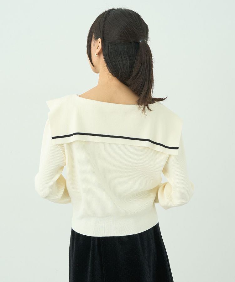 earth music&ecology「ビッグカラーカーディガン」|カーディガン|