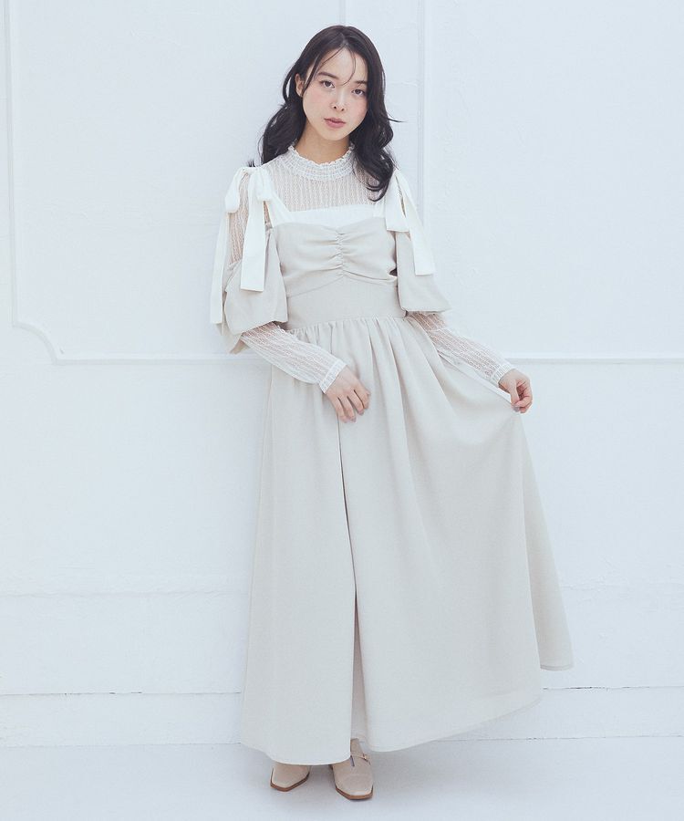 earth music&ecology「レースドッキングプルオーバー」|Tシャツ・カットソー|