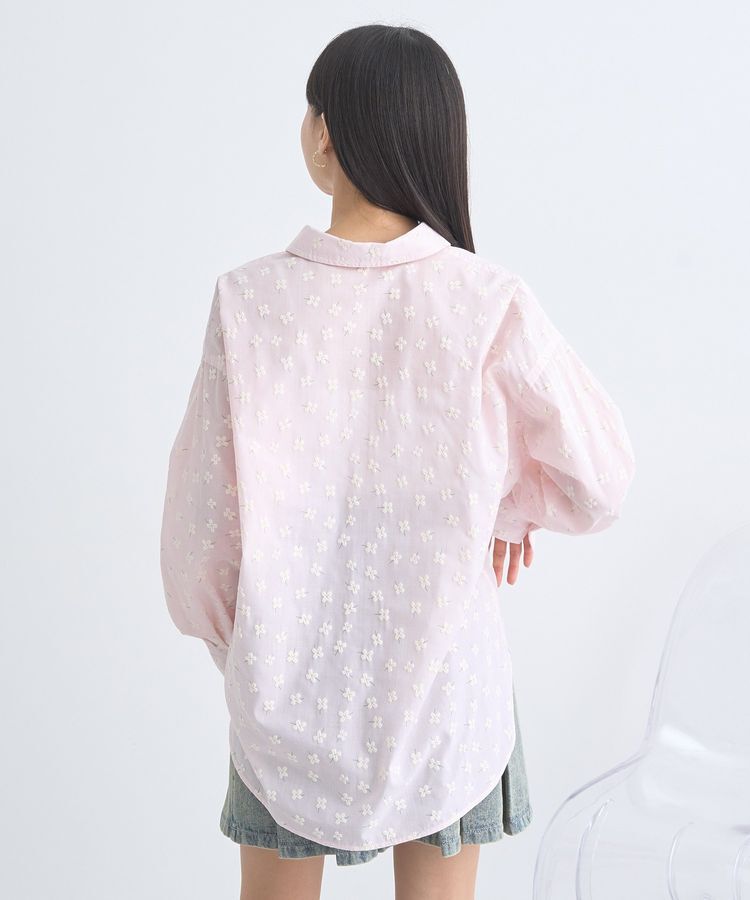 earth music&ecology「フラワーラバープリントシャツ」|シャツ・ブラウス|