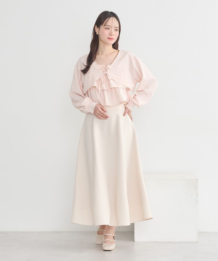 earth music&ecology「ティアードアンサンブルブラウス」|シャツ・ブラウス|