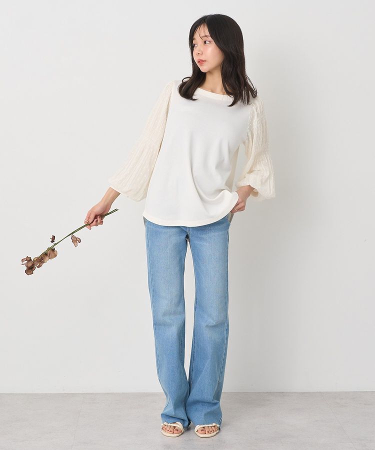 earth music&ecology「マジョリカプリーツプルオーバー」|Tシャツ・カットソー|