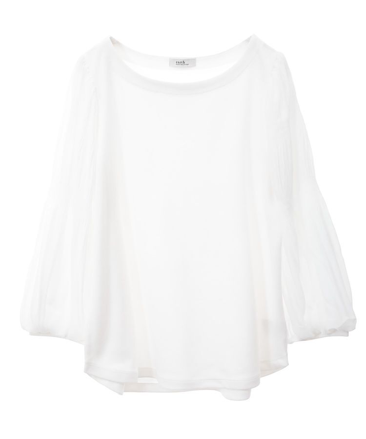 earth music&ecology「マジョリカプリーツプルオーバー」|Tシャツ・カットソー|