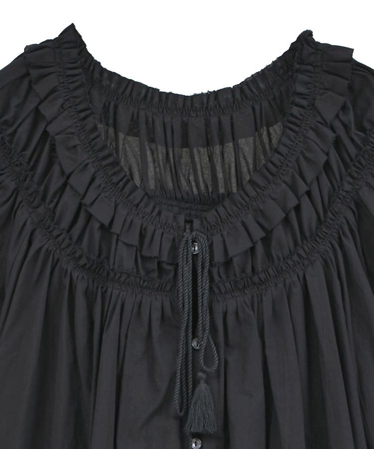 earth music&ecology「ギャザーロングワンピース」|ワンピース|