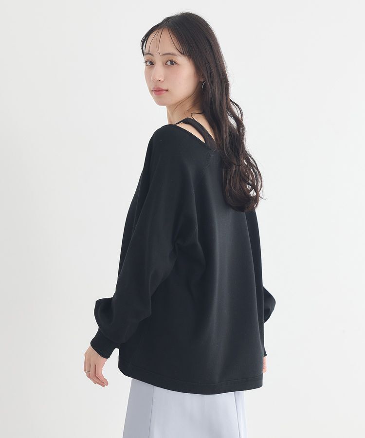 earth music&ecology「ディープVネックプルオーバー」|ニット・セーター|