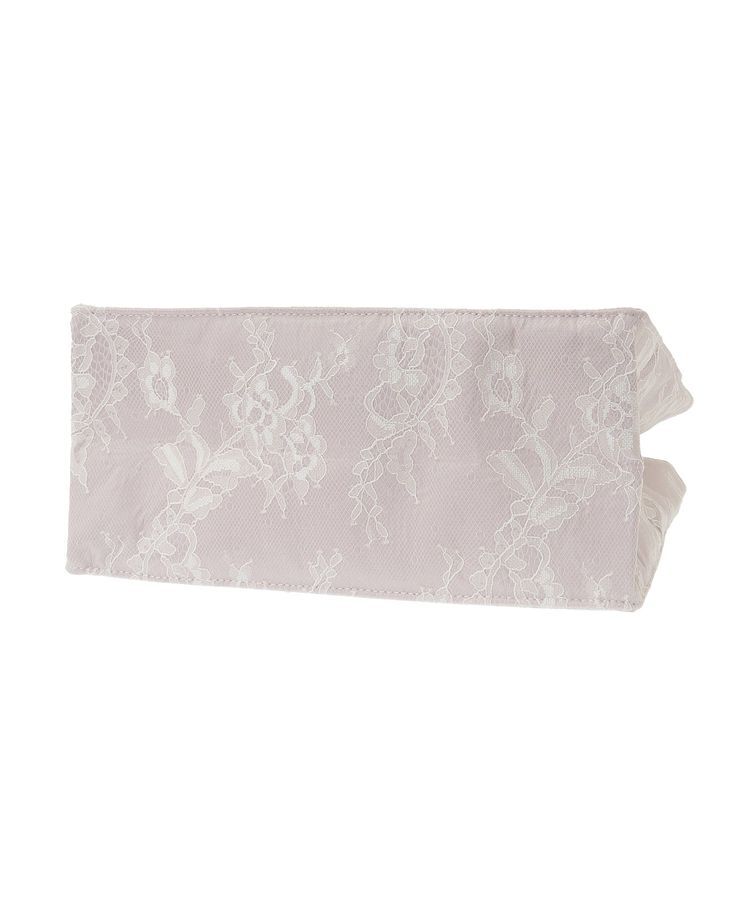 Maison de FLEUR「レースフリルハンドルスクエアトートSバッグ」|トートバッグ|