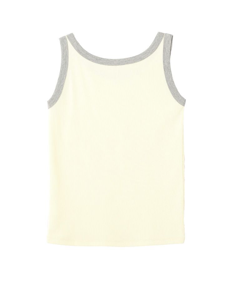 AMERICAN HOLIC「【抗菌防臭】バイカラーテレコタンクトップ」|キャミソール|