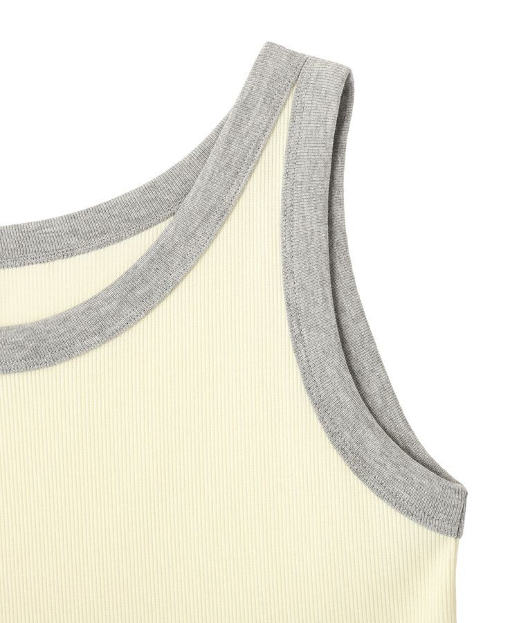 AMERICAN HOLIC「【抗菌防臭】バイカラーテレコタンクトップ」|キャミソール|