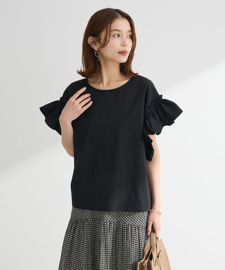 Green Parks「・ELENCARE DUE バックリボンブラウス」|シャツ・ブラウス|