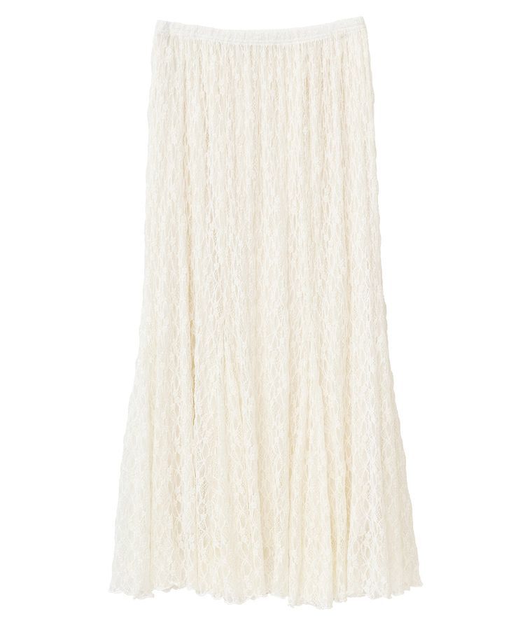 Green Parks「2WAYパネル切り替えレースフレアスカート」|フレア|