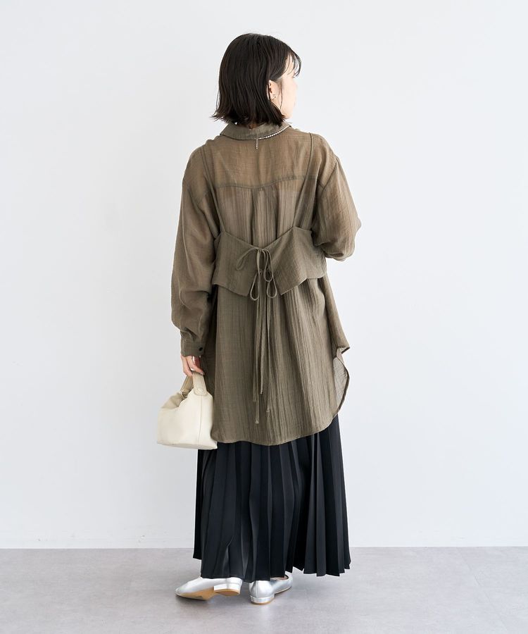 armonia「SET2点シアーシャツ+ビスチェ」|シャツ・ブラウス|