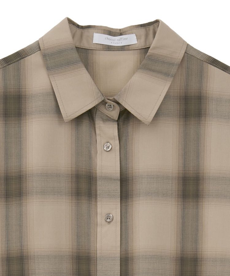 Green Parks「ロングシャツワンピース」|ワンピース|