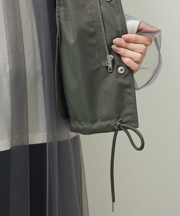 Green Parks「ミリタリーベスト」|ベスト・ジレ|