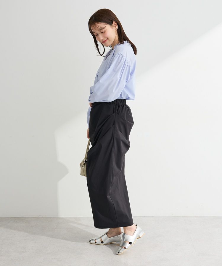 Green Parks「ドレープタイトスカート」|タイト|