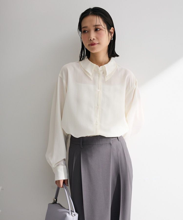 Green Parks「レイヤード風BIGシャツ」|シャツ・ブラウス|