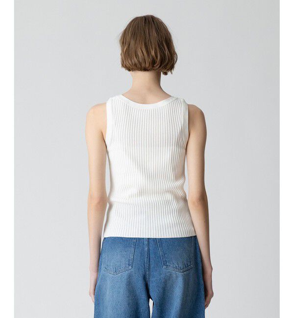 allureville「2WAY RIB TANK」|ニット・セーター|