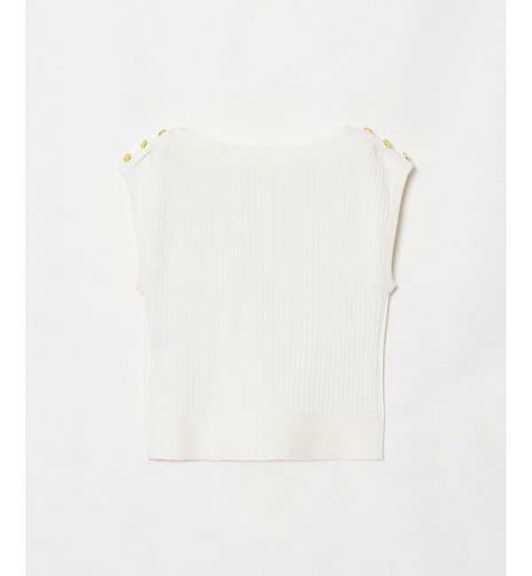 LOULOU WILLOUGHBY「【LOULOU WILLOUGHBY】プレーティングリブプルオーバー」|ニット・セーター|