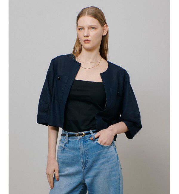 allureville「カラミノーカラージャケット」|その他|