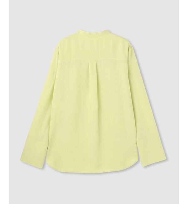 allureville「ブライトツイルアシメボウブラウス」|シャツ・ブラウス|