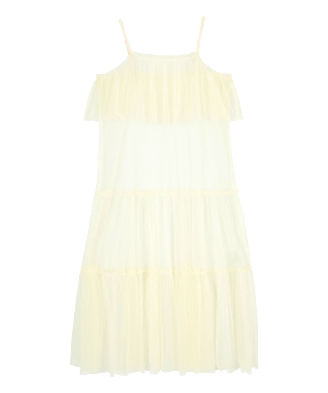 titivate「チュールフリルキャミワンピース」|ワンピース|