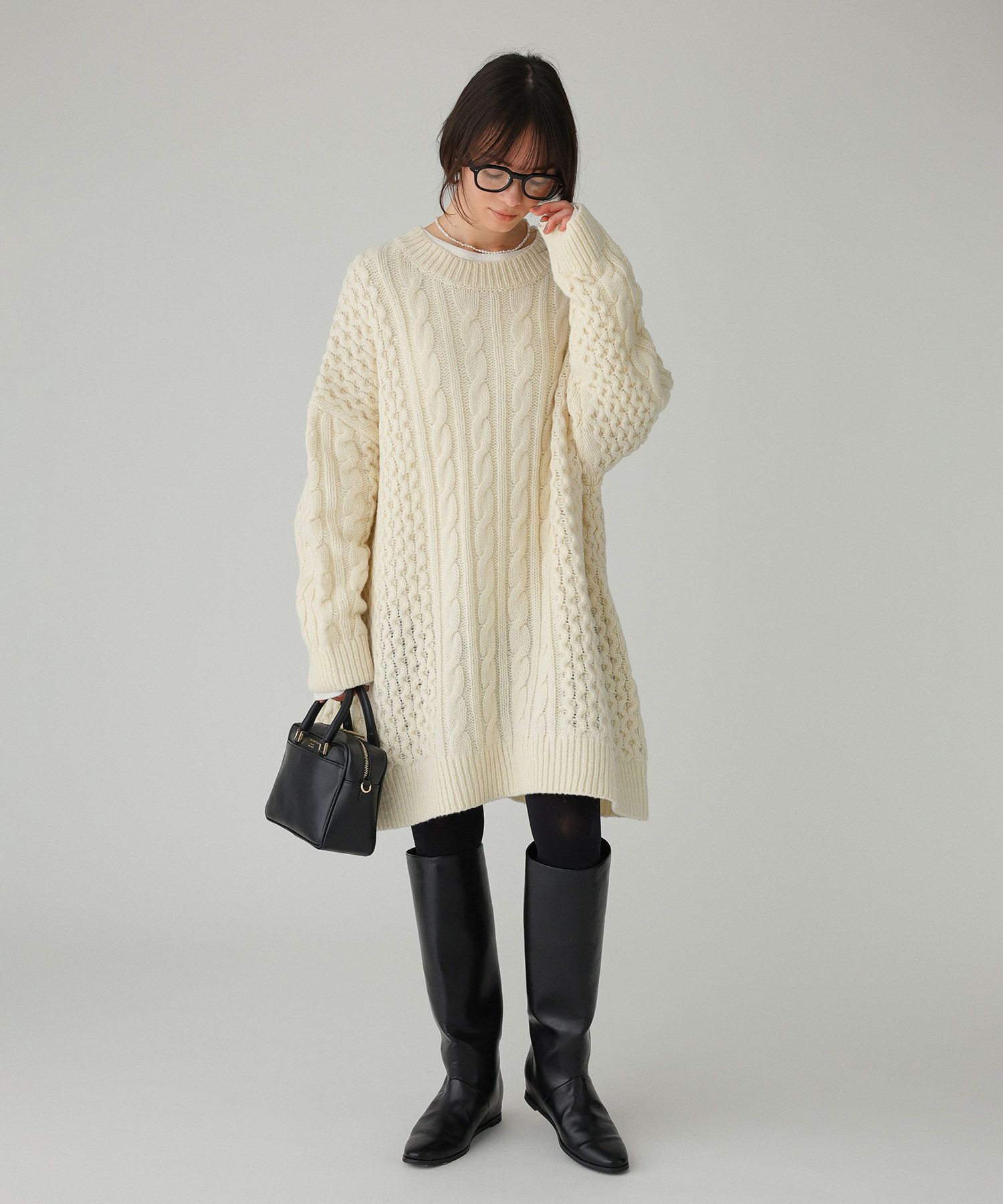 BABYLONE「ネオケーブルミニワンピース」|ワンピース|