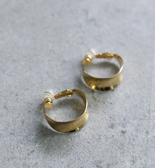  「メタルフープイヤリング」|イヤリング|