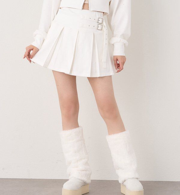  「カットミニスカート」|スカート|