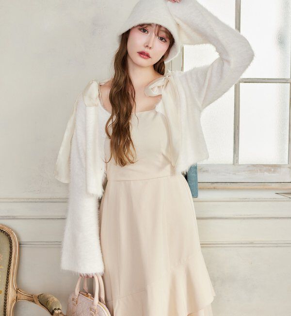  「【HolidayCollection】ニットSETイレヘムワンピース」|ワンピース|