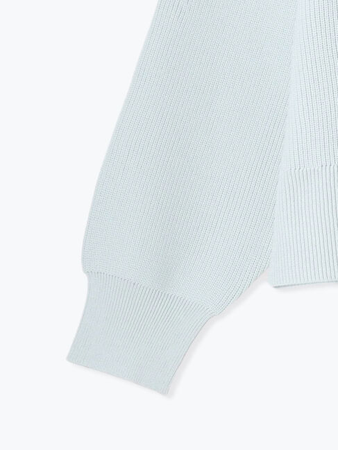 Te chichi TERRASSE「無撚糸ハーフジップニット」|ニット・セーター|