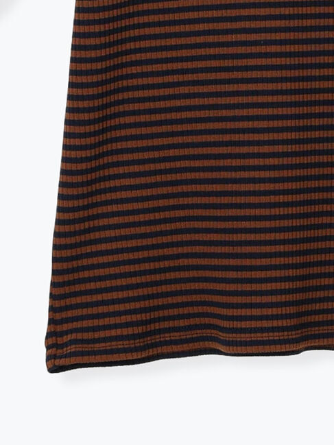 Lugnoncure「配色リブボーダートップス」|その他|