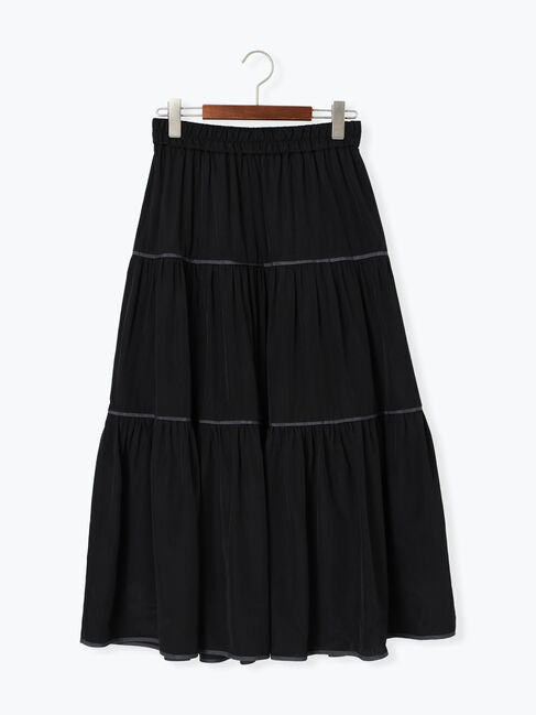 Te chichi TERRASSE「パイピングティアードスカート」|スカート|