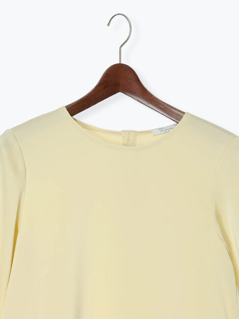 Te chichi「【Atelier Bonheur】サテンバックボタンブラウス(セットアップ可)《2025winter catalog item》」|シャツ・ブラウス|