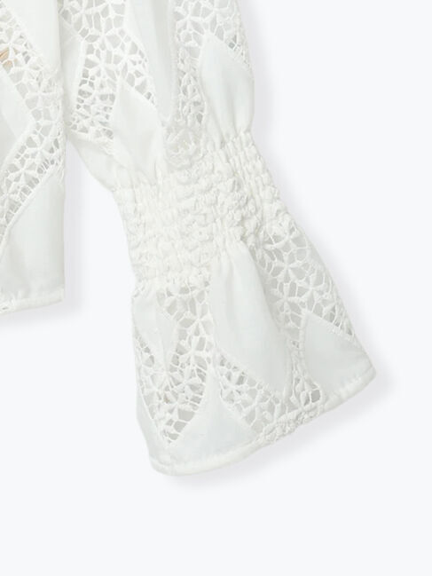 Te chichi「【Atelier ChouChou】スクエアレースブラウス」|シャツ・ブラウス|