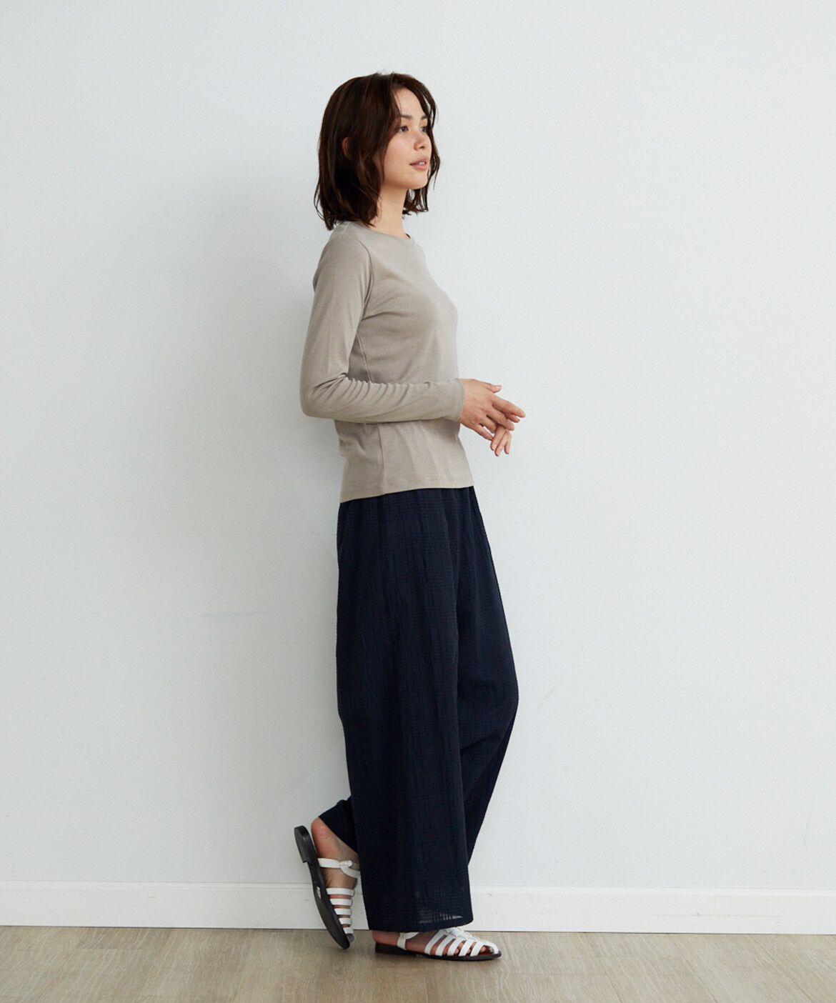 DAY by DAY it&rsquo;s international「ベーシッククルーネックカットソー《スビン綿MIXフライス》」|Tシャツ・カットソー|