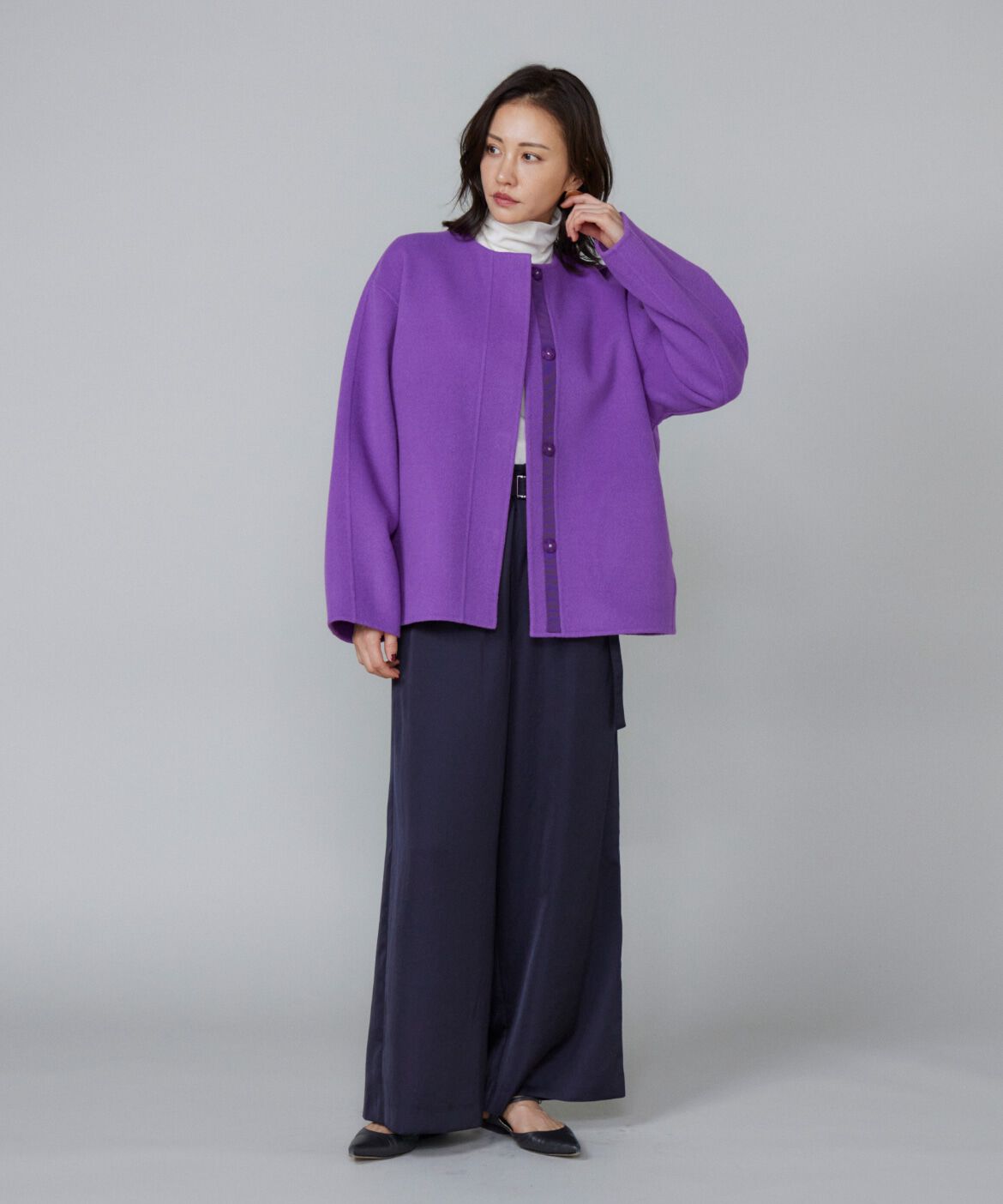 Le Souk「サテンワイドパンツ」|その他|