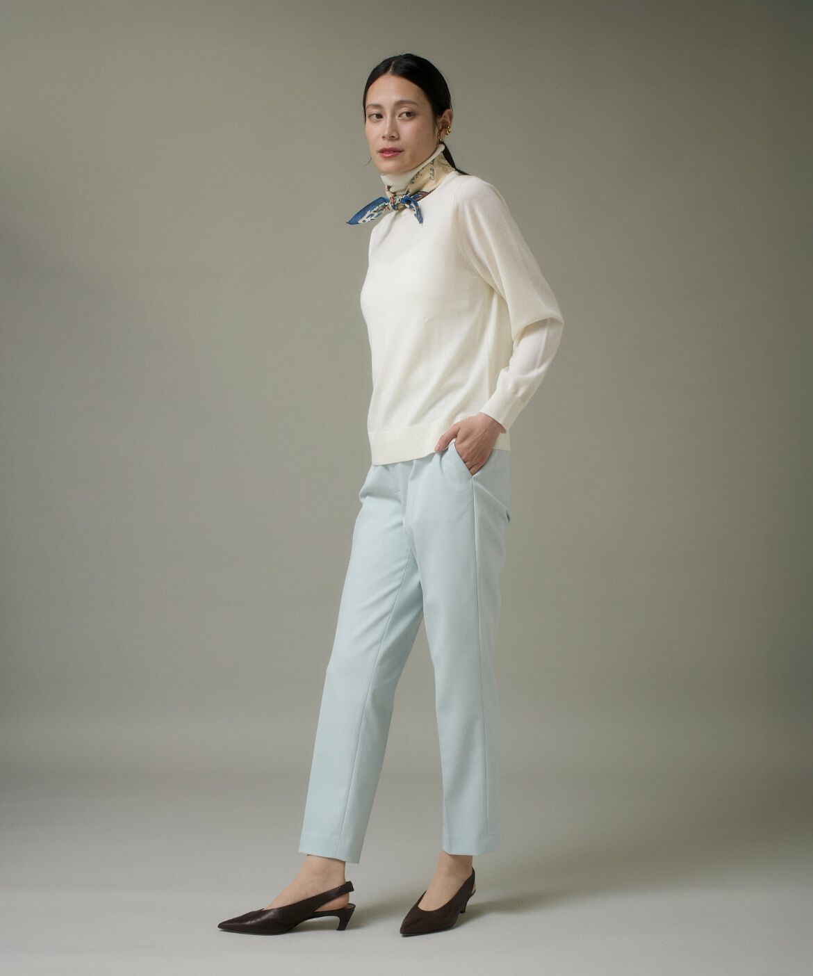 DAY by DAY it&rsquo;s international「ベーシックテーパードパンツ《TRサキソニー裏起毛》」|スラックス|