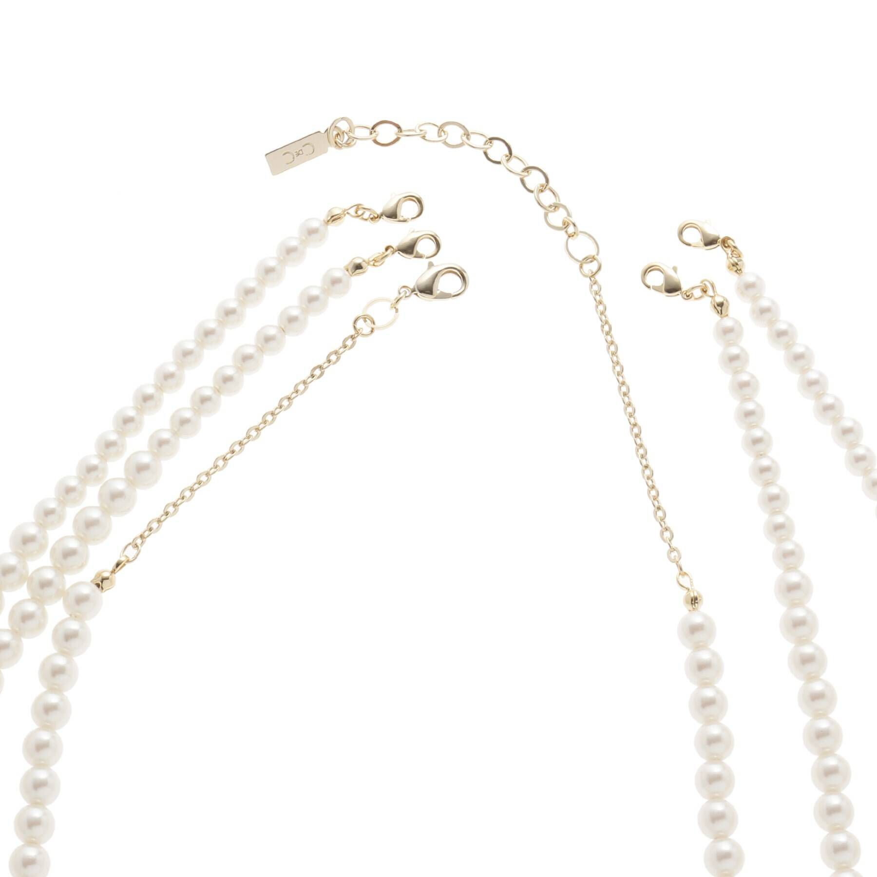 COUP DE CHANCE「ランダムパール三連ネックレス」|ネックレス|